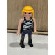 PLAYMOBIL FIGURA CHICA MALOTA , LADRONA - 10/11/18