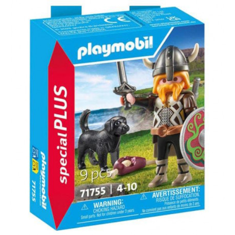 PLAYMOBIL SPECIAL PLUS 71755 - VIKINGO CON PERRO