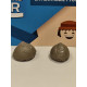 PLAYMOBIL PELUCA GRIS CON CRESTA PARA VIKINGOS - 10/11/18