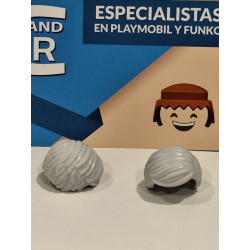 PLAYMOBIL PELUCA GRIS CLARA IDEAL ABUELOS - 10/11/18
