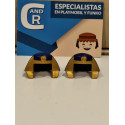 PLAYMOBIL 2X GORRO PARA SACERDOTE EGIPCIO , EGIPTO - 10/11/18