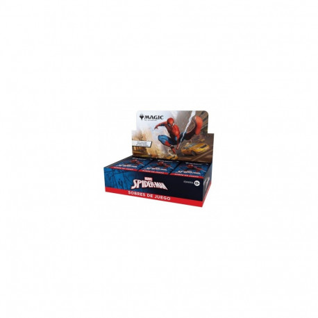 (PREPEDIDO) DISPLAY 30 SOBRES MAGIC MARVEL'S SPIDERMAN (CASTELLANO)