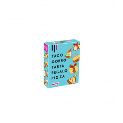 JUEGO DE MESA - TACO, GORRO, TARTA, REGALO, PIZZA