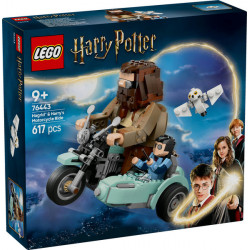 LEGO HARRY POTTER 76443 - HAGRID Y HARRY EN MOTOCICLETA VOLADORA