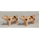 PLAYMOBIL 2X CERDO PEQUEÑO CON MANCHAS - 14/5/25