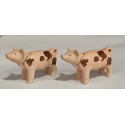 PLAYMOBIL 2X CERDO PEQUEÑO CON MANCHAS - 14/5/25