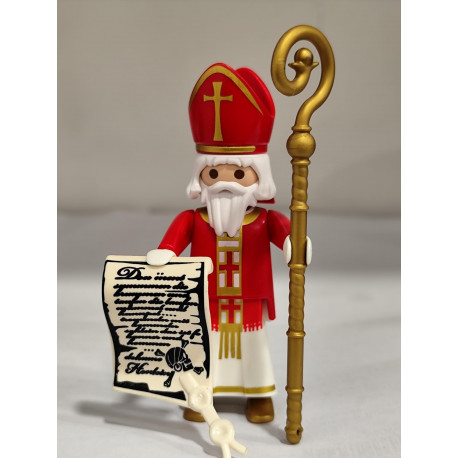 PLAYMOBIL SACERDOTE CON BASTON , PAPA - 14/5/25
