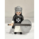 PLAYMOBIL CABALLERO MALTES FALDA BLANCA - 14/5/25