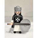 PLAYMOBIL CABALLERO MALTES FALDA BLANCA - 14/5/25