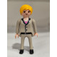 PLAYMOBIL FIGURA  MUJER CON TRAJE GRIS - 18/5/25