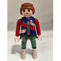 PLAYMOBIL FIGURA  CHICA EXCURSIONISTA CON PECAS - 18/5/25