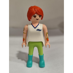 PLAYMOBIL  FIGURA  TRABAJADORA AQUARIUM - 18/5/25