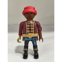 PLAYMOBIL  PIRATA NEGRO CON PAÑUELO - 18/5/25