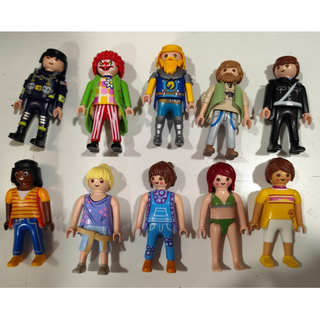PLAYMOBIL GRUPO DE 10 FIGURAS 1 , OFERTA - 10/11/18