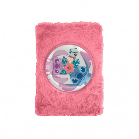 LIBRETA PELUCHE STITCH