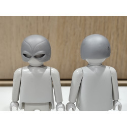 PLAYMOBIL  MASCARA SUPERHEROE , MALVADO LADYBUG , NO MUÑECO  - 18/9/20