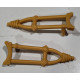 PLAYMOBIL  2X MULETA MEDIEVAL , BELEN - 18/9/20