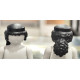 PLAYMOBIL 2X PELUCA NEGRA RIZADA CON COLETA - 18/9/20