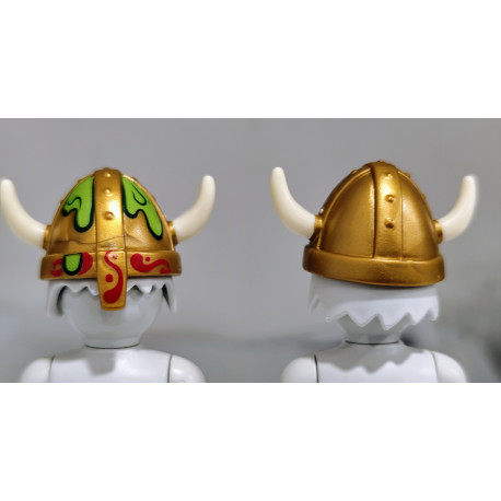 PLAYMOBIL 2X CASCO VIKINGO PARA ORCOS O ESQUELETOS- 18/6/25