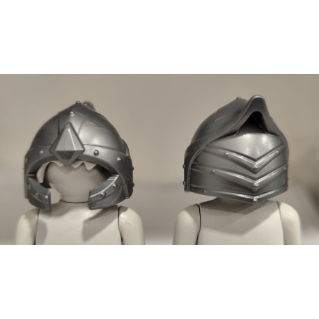 PLAYMOBIL 2X CASCO MEDIEVAL PLATA SEÑOR DE LOS ANILLOS - 18/6/25