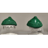 PLAYMOBIL 2X GORRO MARINERO , EXCURSIONISTA VERDE - 18/6/25