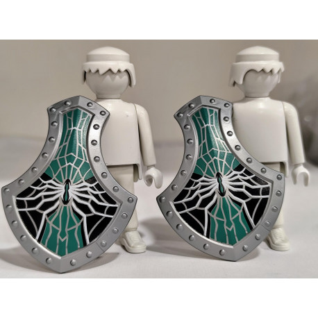 PLAYMOBIL 2X ESCUDO GRANDE MEDIEVAL - 28/9/23