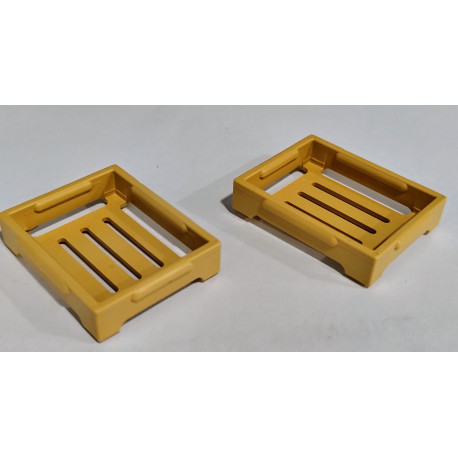 PLAYMOBIL 2X BANDEJA CAJA , CESTA,  MERCADO - 28/9/23