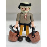 PLAYMOBIL  ALDEANO CON CUBOS Y PECES , BELEN - 27/6/25