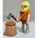 PLAYMOBIL  ALDEANO , LEÑADOR , BELEN - 27/6/25