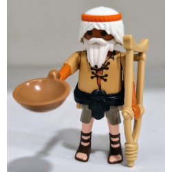PLAYMOBIL  ALDEANO , ANCIANO, VAGABUNDO , BELEN - 27/6/25