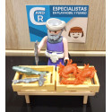 PLAYMOBIL  ALDEANO , VENDEDOR DE PESCADO , BELEN - 27/6/25