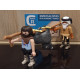 PLAYMOBIL  ALDEANOS TRANSPORTANDO JABALI , BELEN - 27/6/25
