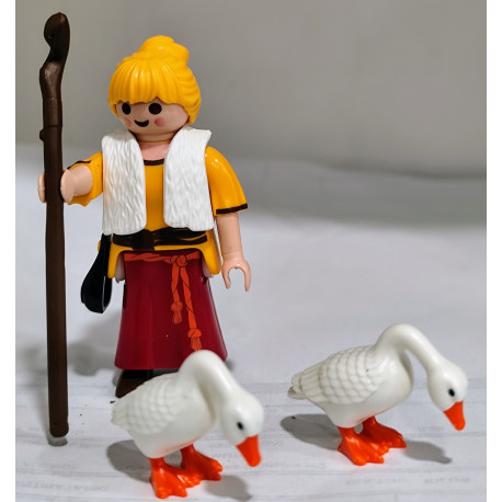 PLAYMOBIL  ALDEANA CON OCAS  , BELEN - 27/6/25
