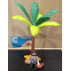 PLAYMOBIL  ALDEANO , BORRACHO DEBAJO DE PALMERA  , BELEN - 27/6/25