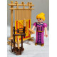 PLAYMOBIL  ALDEANA , HILANDERA CON TELAR  , BELEN - 27/6/25
