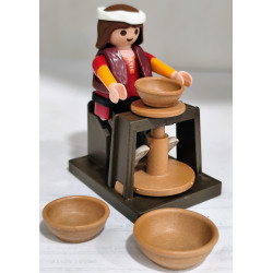 PLAYMOBIL  ALDEANO , ALFARERO  , BELEN - 27/6/25