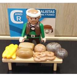 PLAYMOBIL  ALDEANO , PANADERO , BELEN - 27/6/25