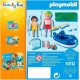 PLAYMOBIL 70112 - NADADOR CON FLOTADOR  ( SE PONE MORENO CON EL SOL )