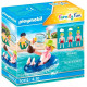PLAYMOBIL 70112 - NADADOR CON FLOTADOR  ( SE PONE MORENO CON EL SOL )