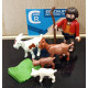 PLAYMOBIL ALDEANO CON CABRAS , PASTOR , BELEN - 10/7/25