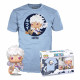 One Piece POP! & Tee Set de Minifigura y Camiseta Luffy Fifth Gear