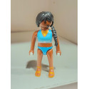 PLAYMOBIL MUJER NEGRA EN BAÑADOR Y BAILARINAS  - 21/8/25