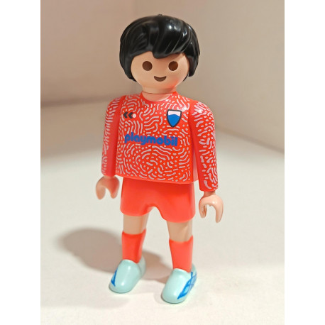 PLAYMOBIL PORTERO FUTBOL TRAJE ROJO - 24/8/25