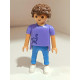 PLAYMOBIL FIGURA CHICO CON CAMISETA MORADA - 24/8/25