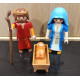 PLAYMOBIL MARIA Y JOSE CON EL NIÑO JESUS , BELEN  - 28/8/25