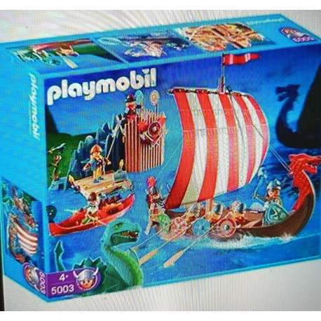 PLAYMOBIL BARCO VIKINGO 5003