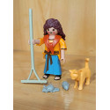 PLAYMOBIL ALDEANA CON RASTRILLO , GATO Y RATONES , BELEN - 10/7/25