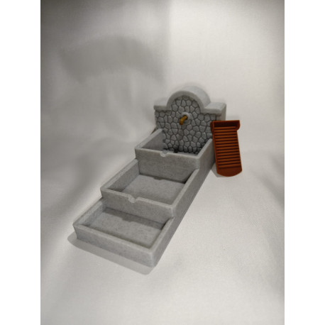 PLAYMOBIL FUENTE . LAVADERO REALIZADO EN IMPRESION 3D
