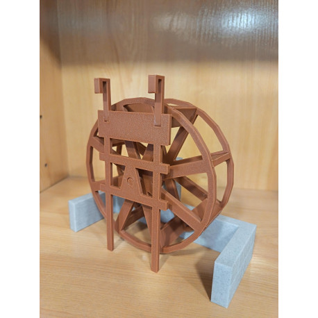 PLAYMOBIL MOLINO DE AGUA IDEAL PARA BELEN EN IMPRESION 3D