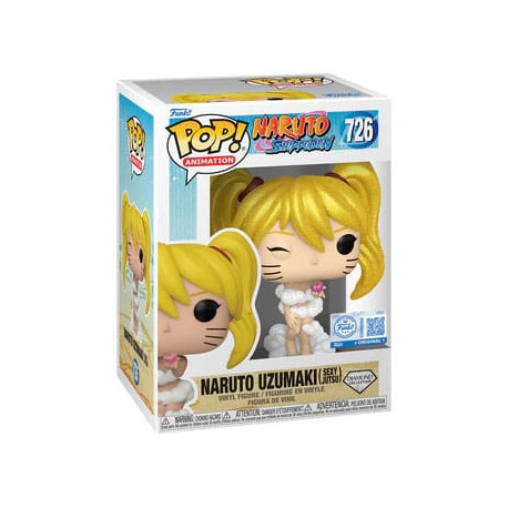 FUNKO POP NARUTO EXCLUSIVO - NARUTO UZUMAKI SEXY JUTSU DIAMOND